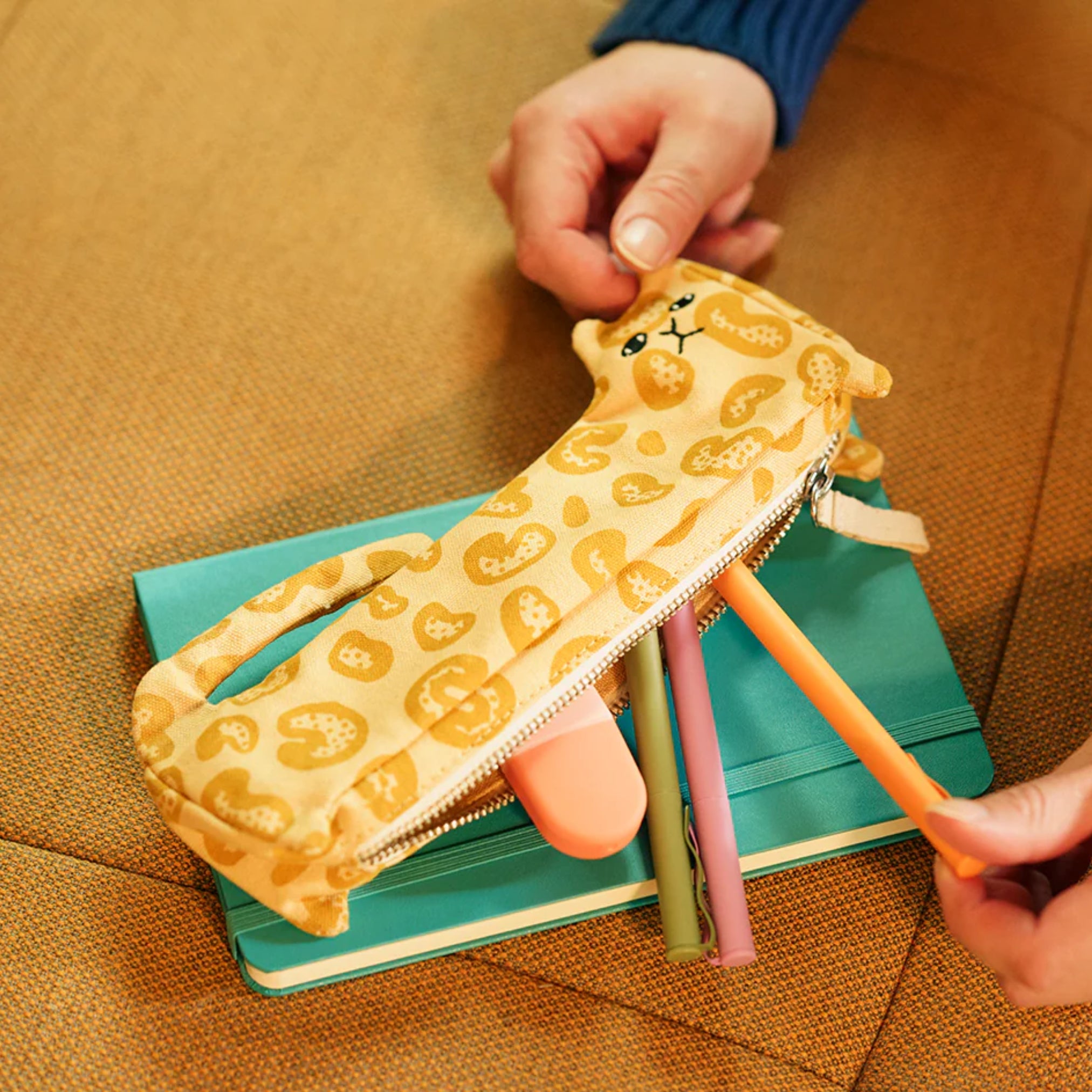 Lenny Leopard Pencil Case
