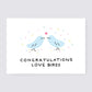 Congrats Love Birds Card
