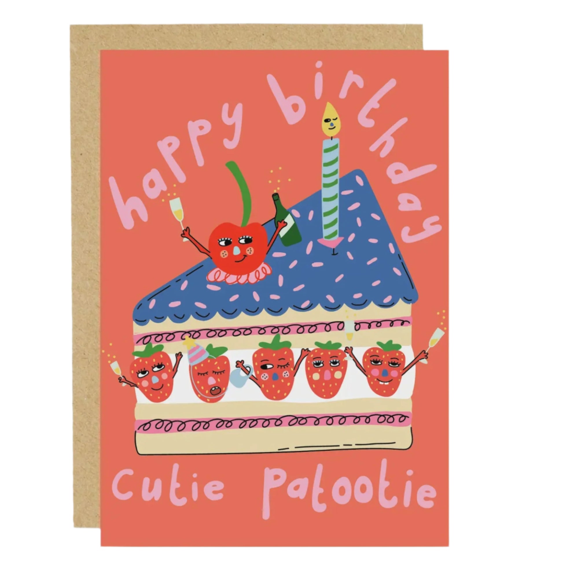 Cutie Patootie Birthday Card