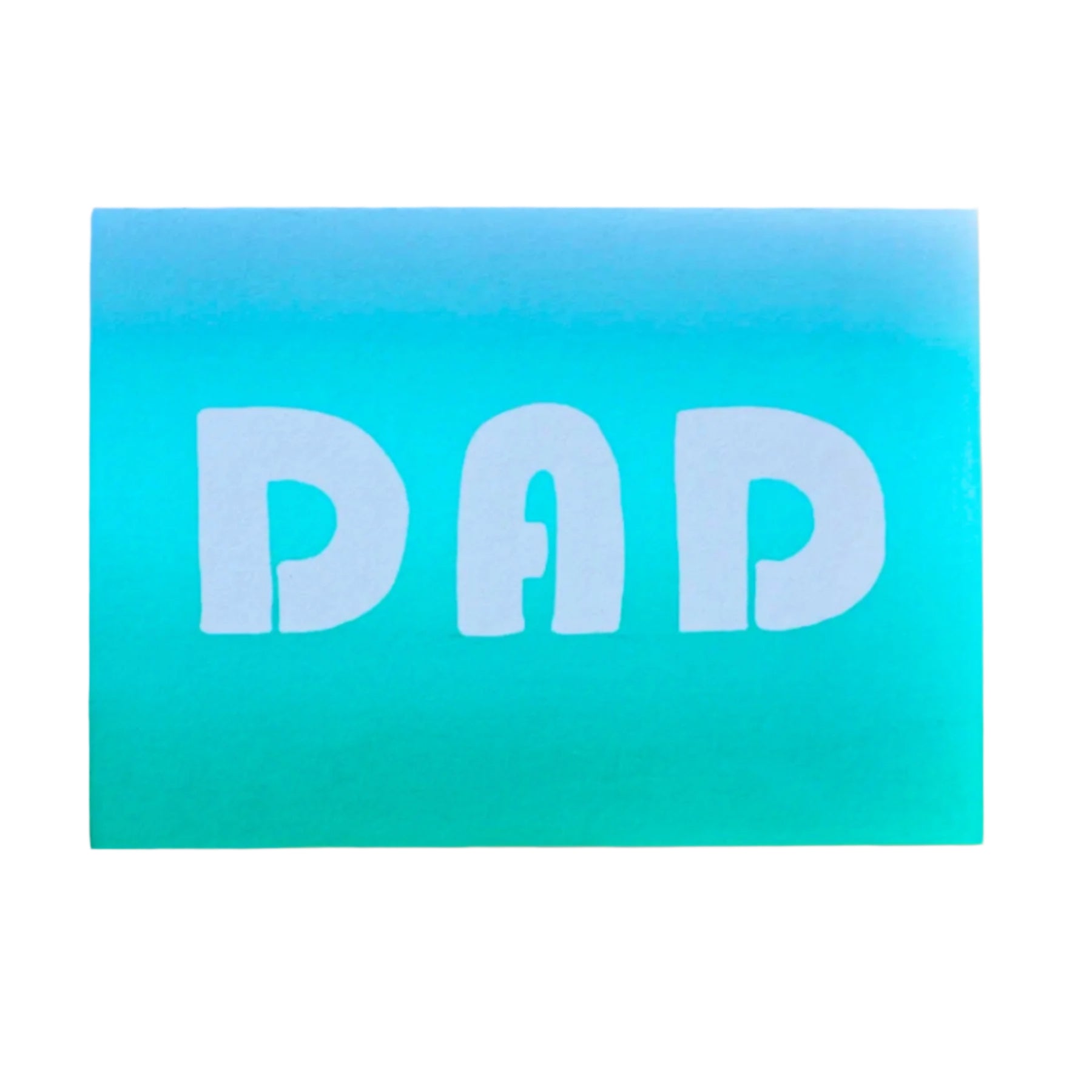 Dad Gradient Card
