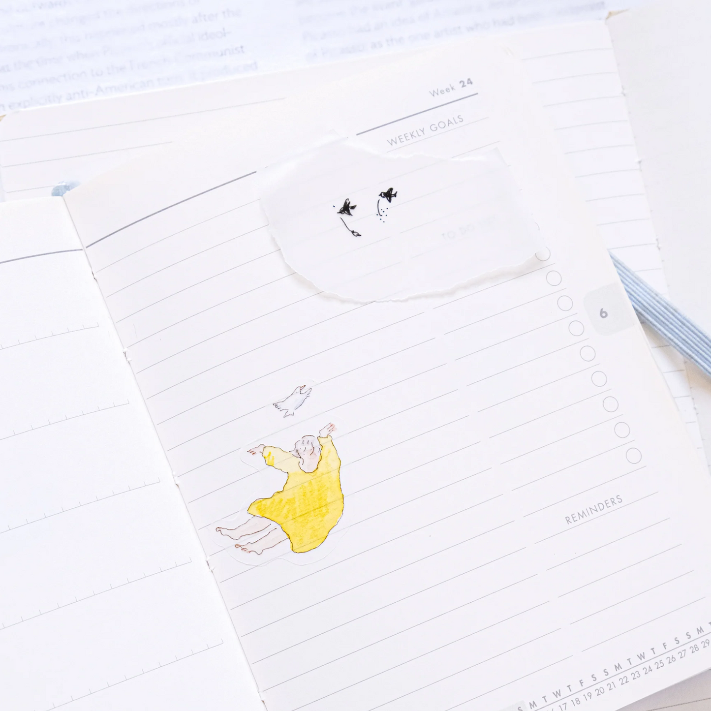 Dodolulu Bird Illustration Sticker Sheet