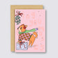 Dogs Kissing Christmas Card