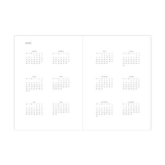 Everyday 2026 Daily Calendar - Ink