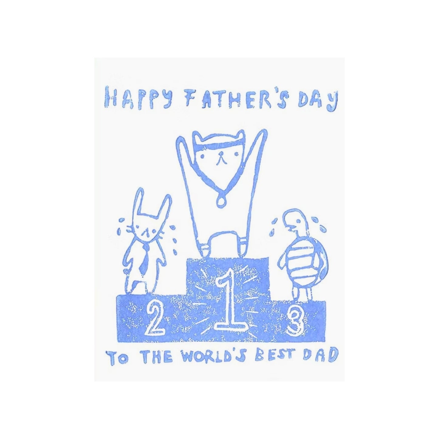 Gold Medal Father's Day Card
