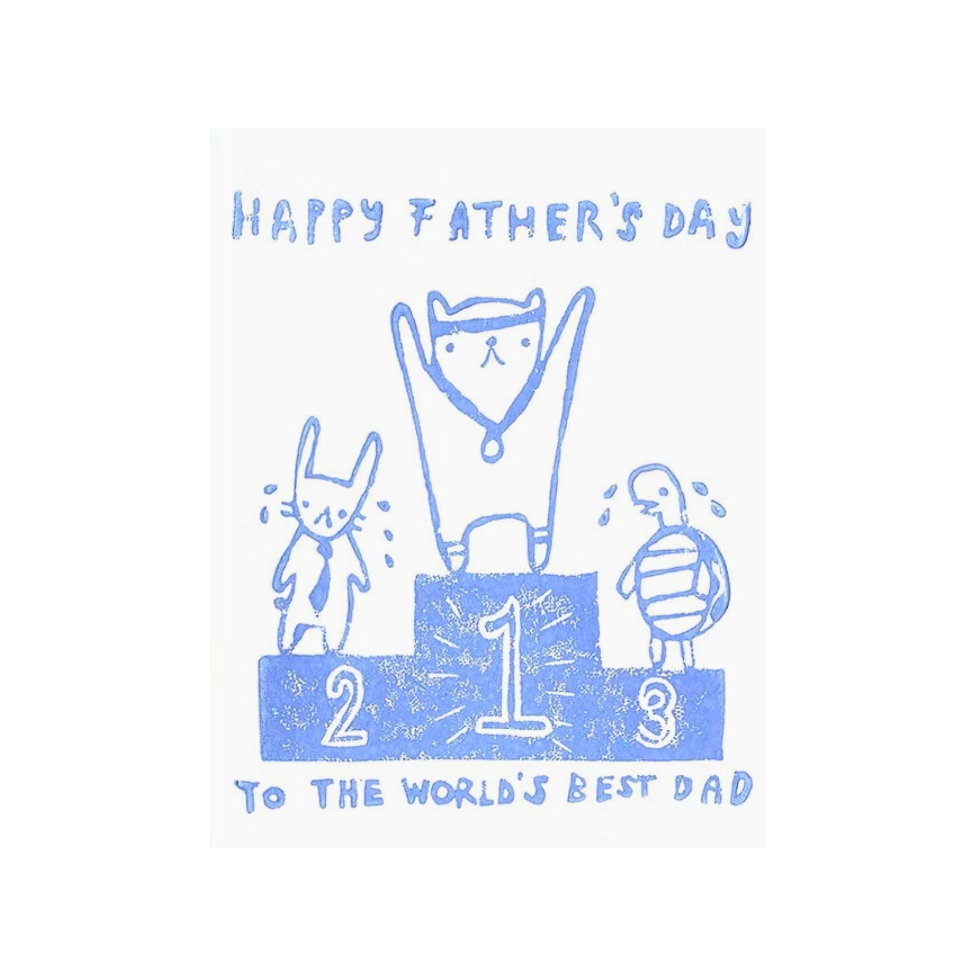 Gold Medal Father's Day Card