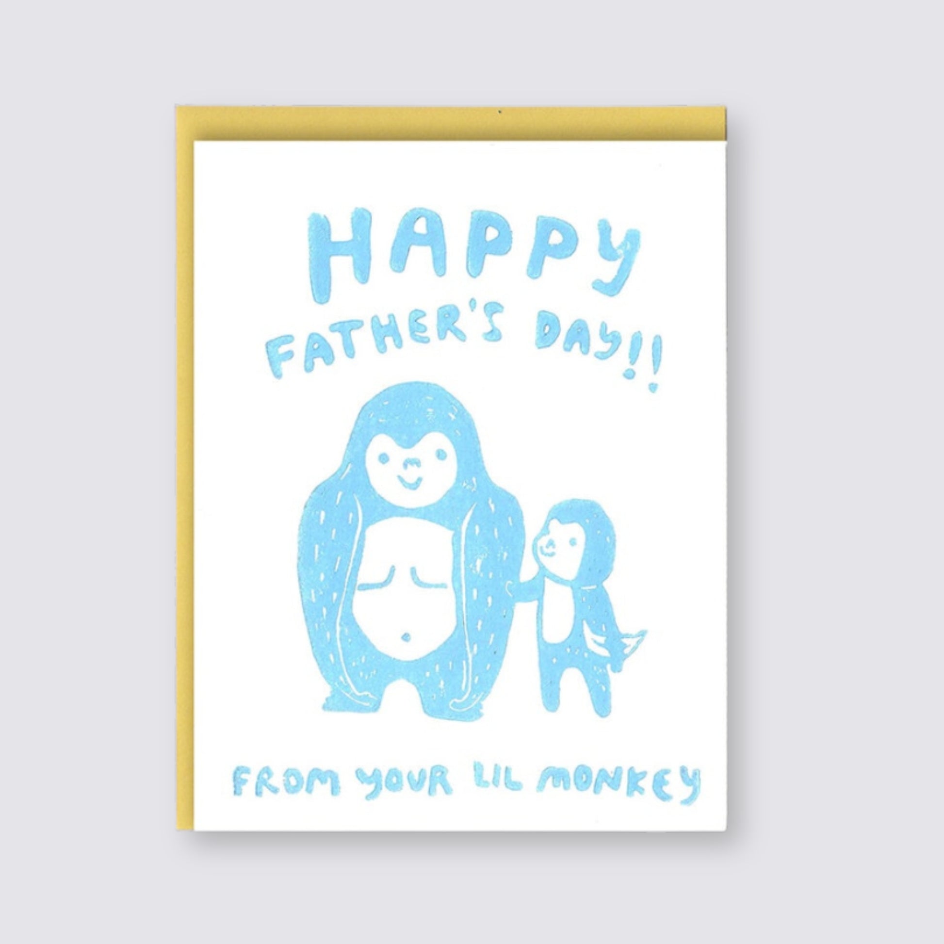 Your Little Monkey Card