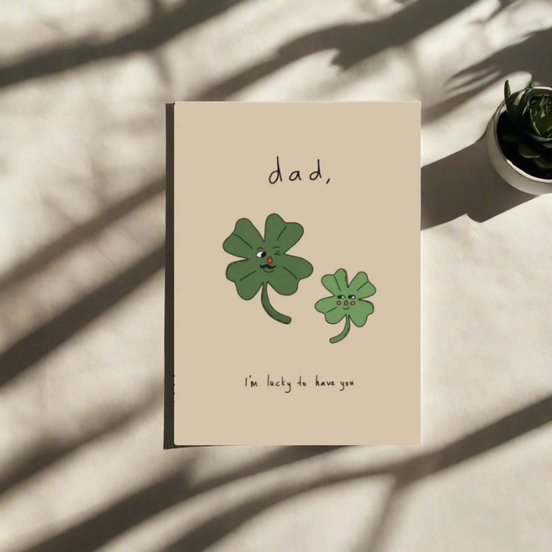 Lucky Clover Card