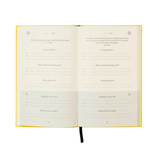 Five Minute Journal - Yellow