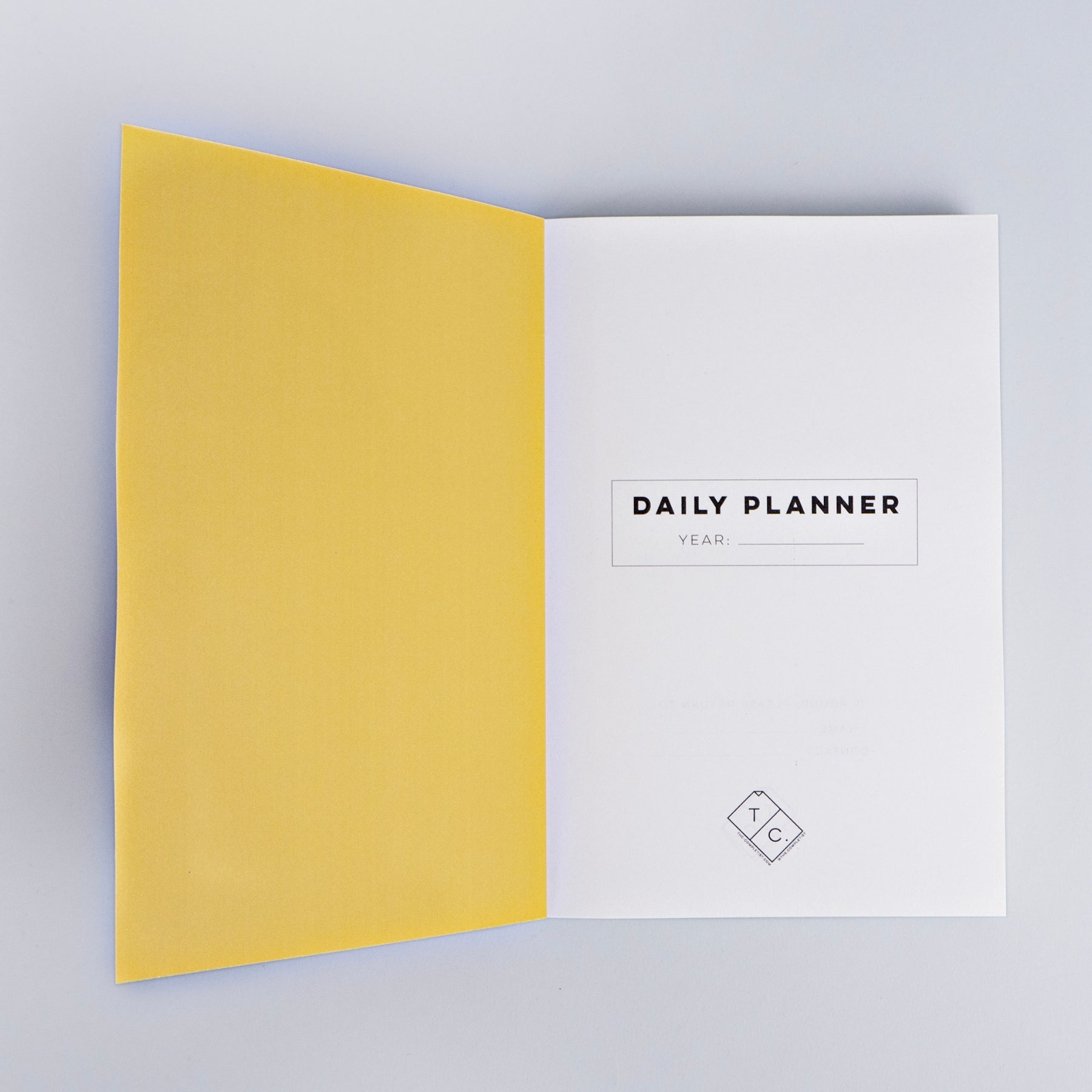 Daily Undated Planner A5 - Flora No. 1