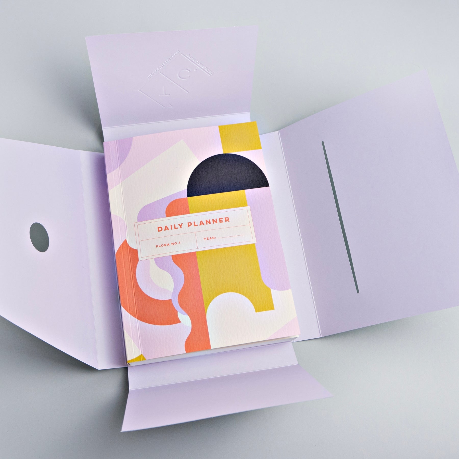 Daily Undated Planner A5 - Flora No. 1