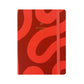 orange wiggle print 2025 journal