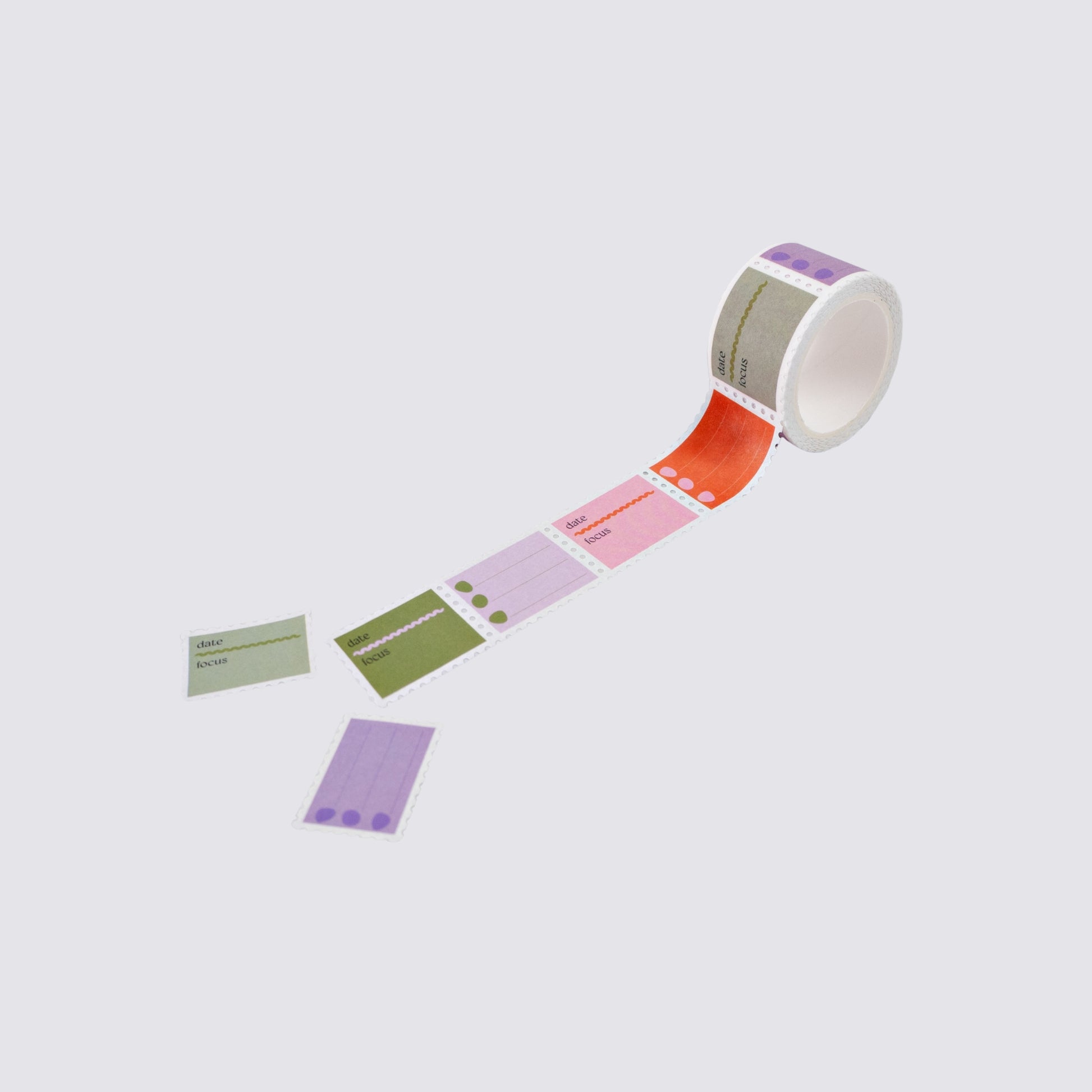 Washi Tape - Focus Stamp 25mm (Focus Checklist)