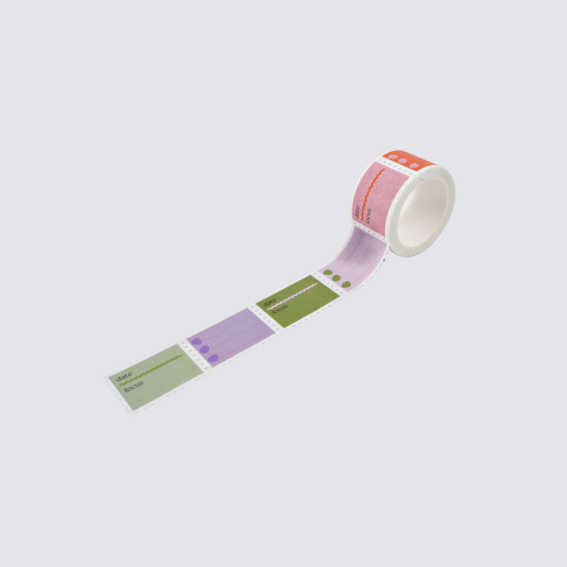 Washi Tape - Focus Stamp 25mm (Focus Checklist)