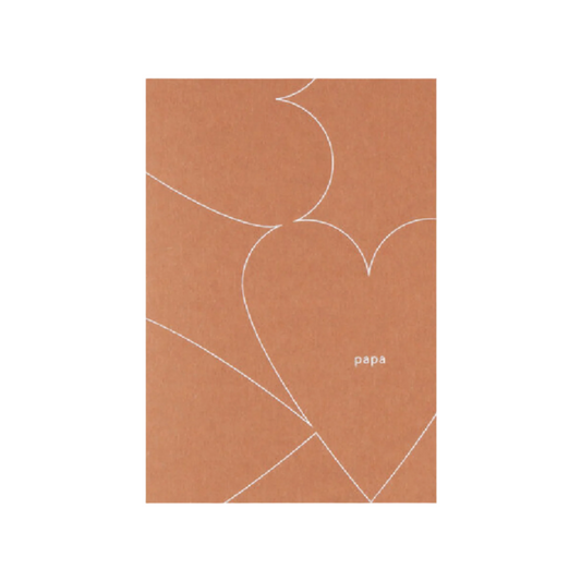 Foil Blocked Papa Card