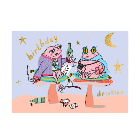 Birthday Drinkies Card