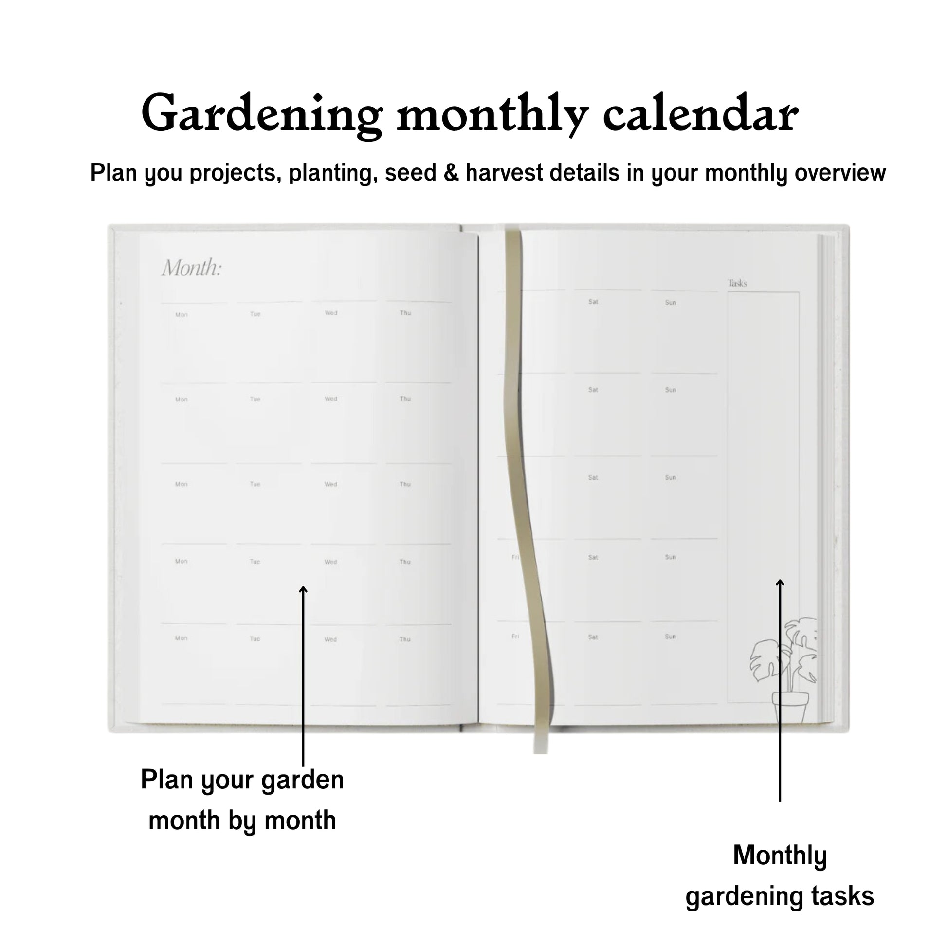Gardening Journal - Garden Green