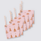 Gift Tags - Pink Tree (Set of 6)