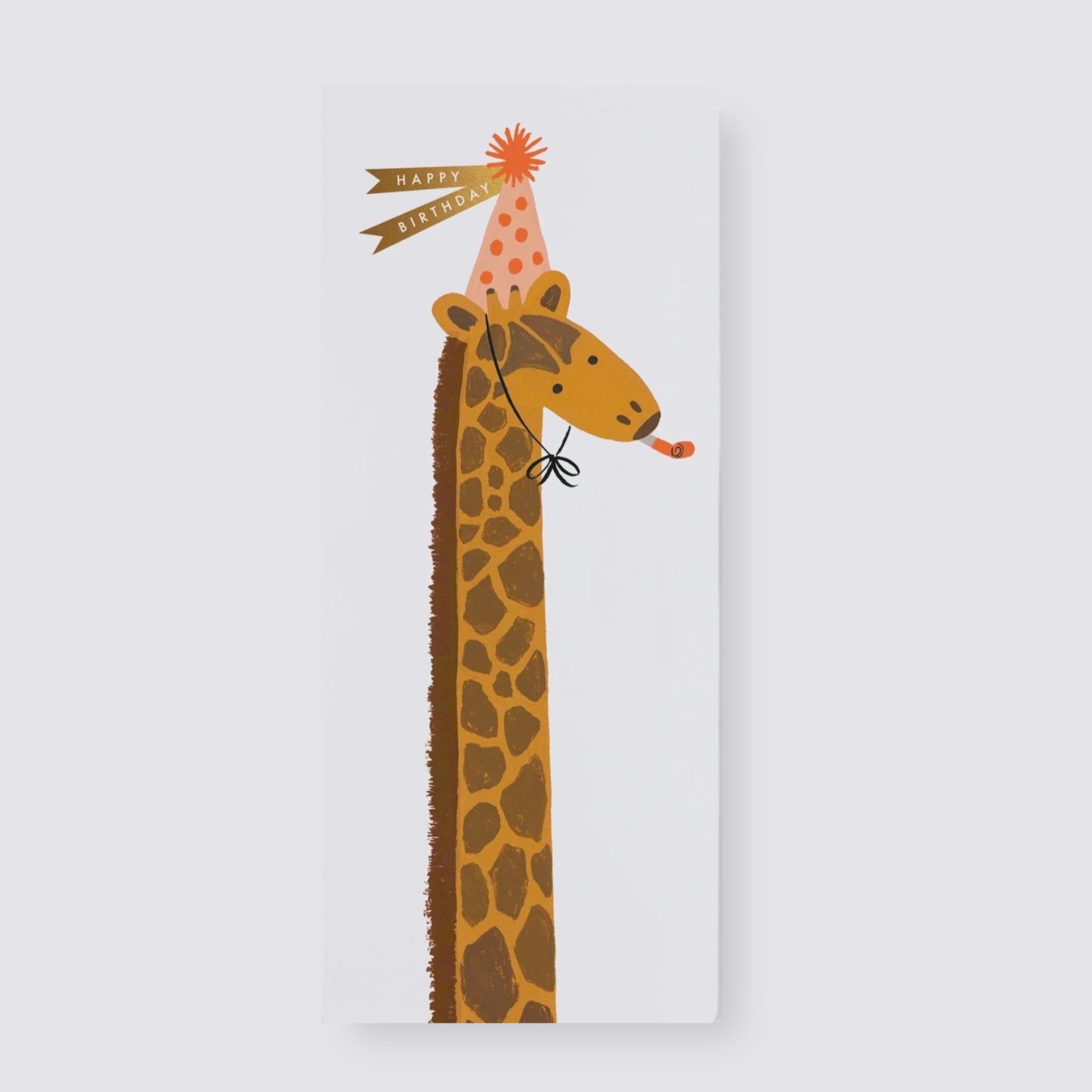 Giraffe Birthday Card