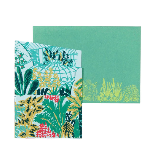 Glass House Greeting Card