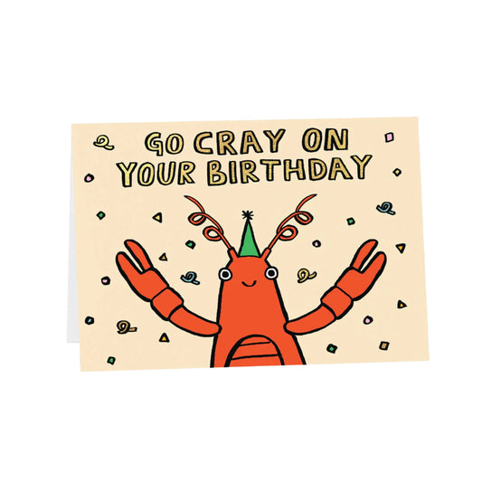 Go Cray on Your Birthday Card
