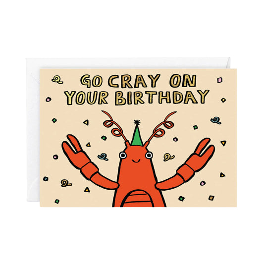 Go Cray on Your Birthday Card