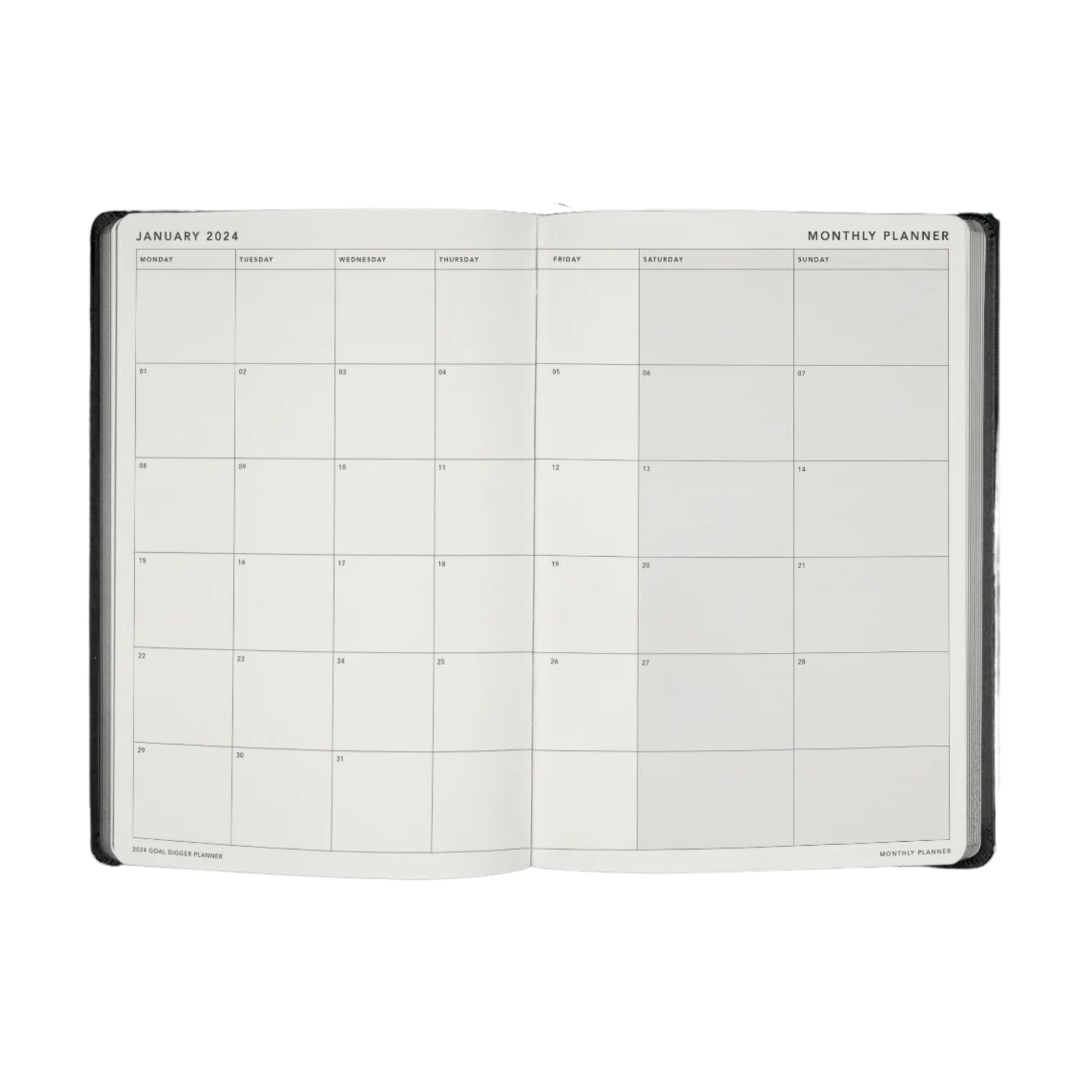 2025 Goal Digger Diary - Bold / Lemon