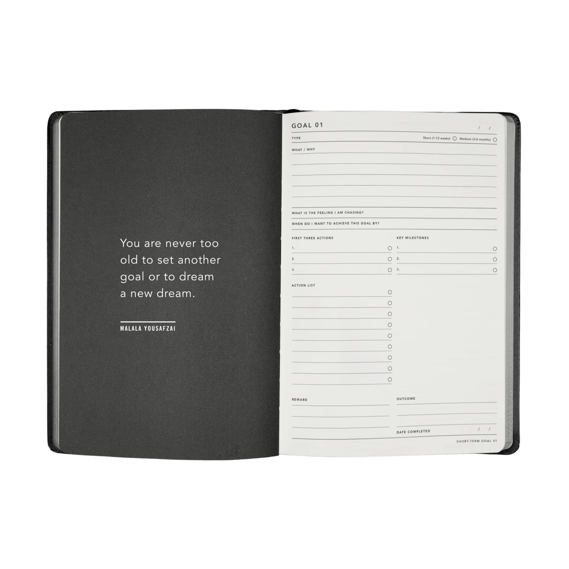 2025 Goal Digger Diary - Bold / Lemon