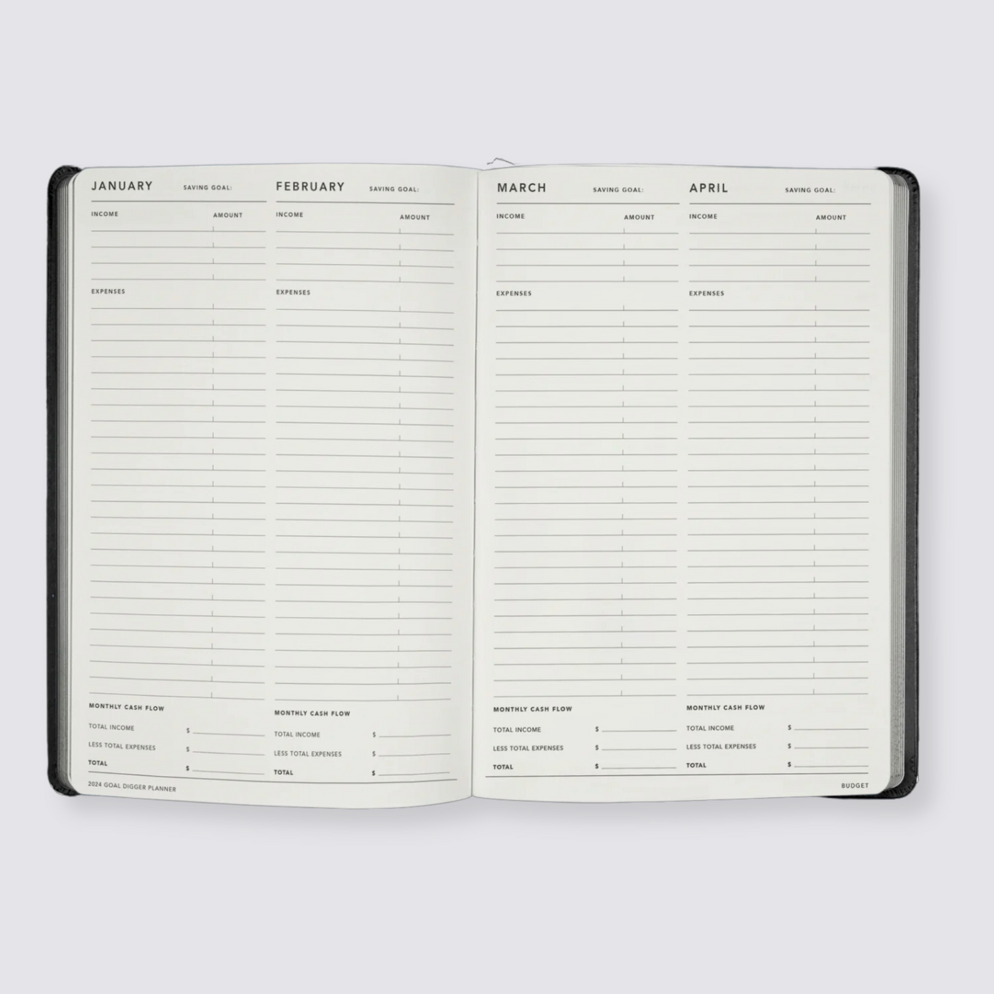 2024 weekly goal planner diary