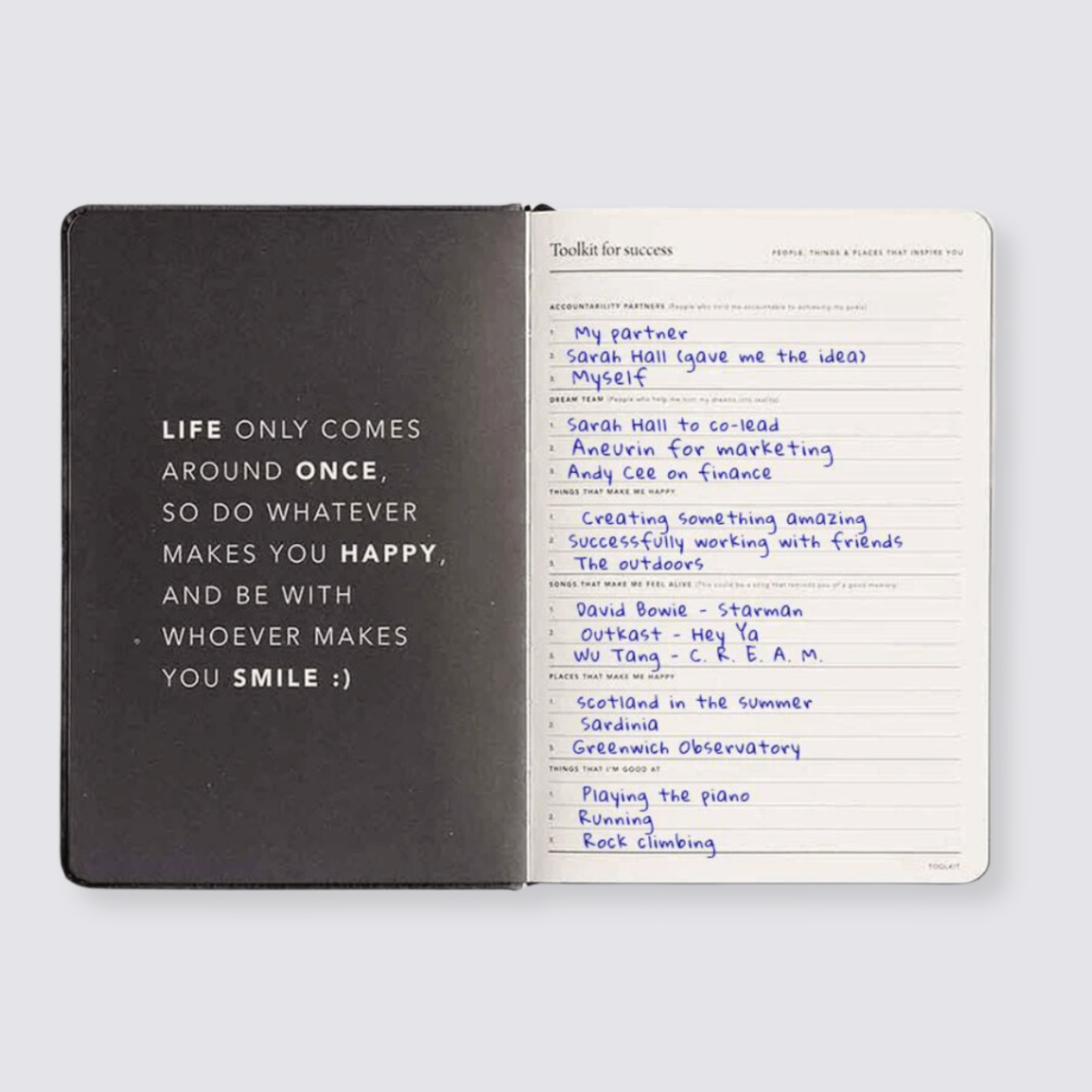 Goals Journal 