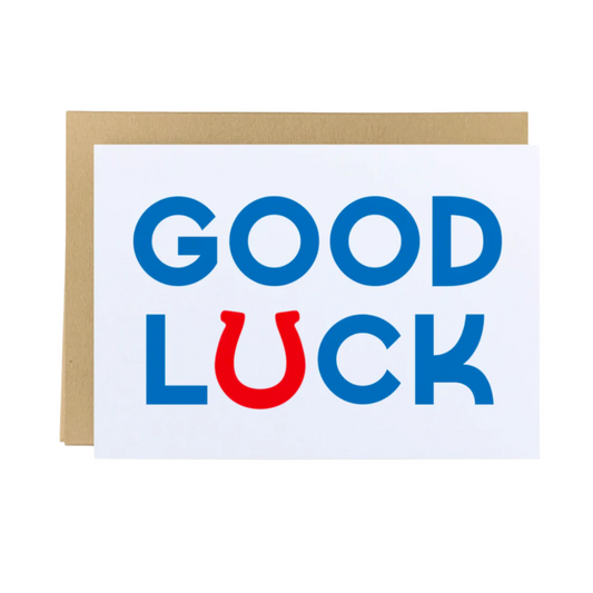 Good Luck Card