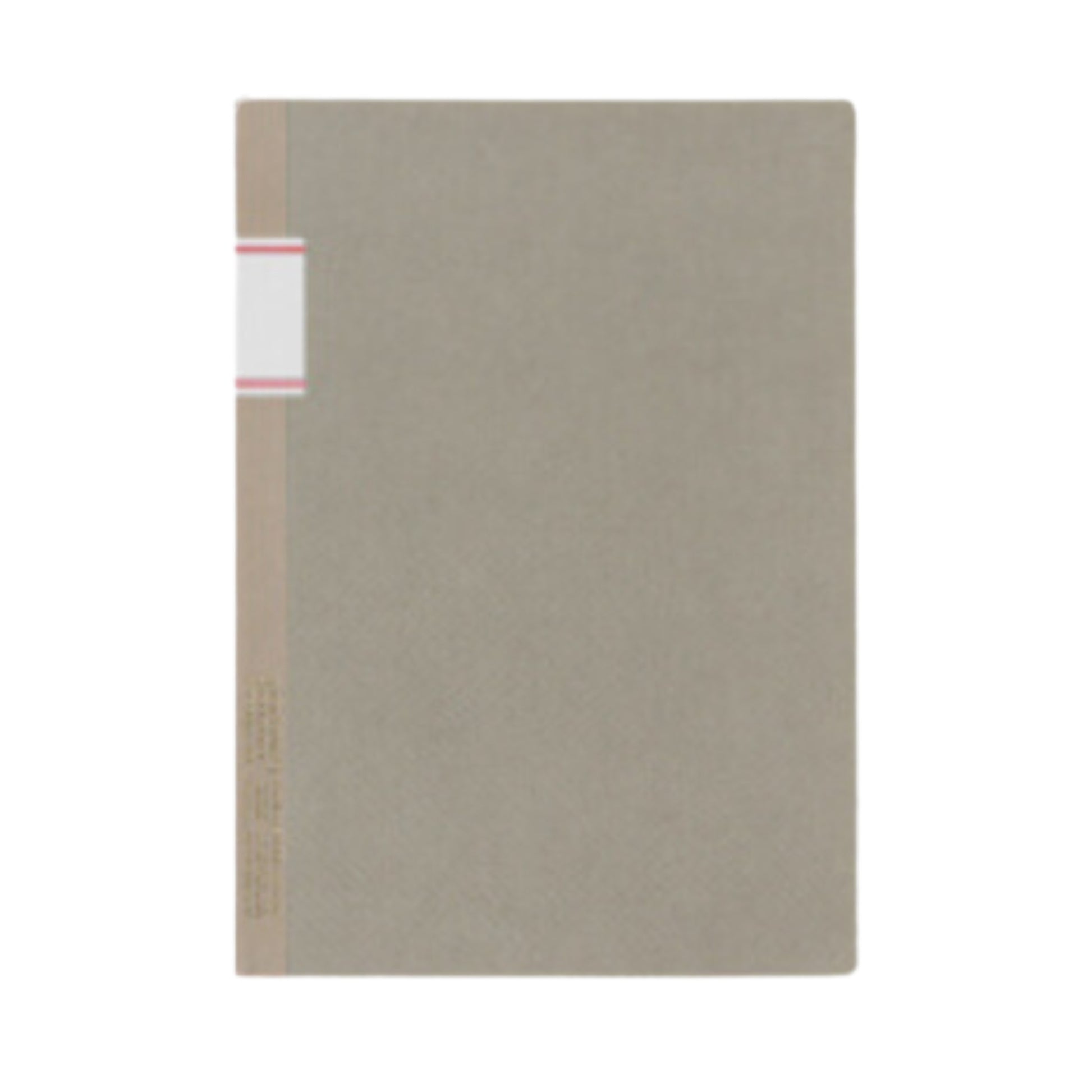 Vintage Notebook Ruled - Grey