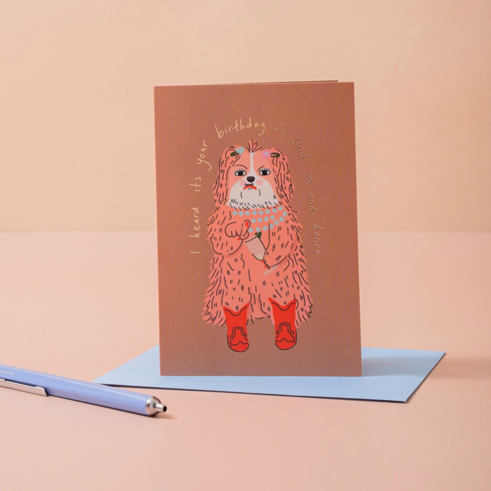 Shut Up and Dance Birthday Card