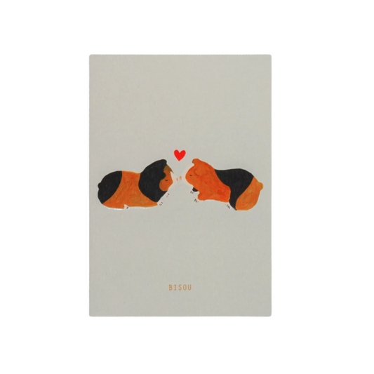 Guinea Pig Kisses Card
