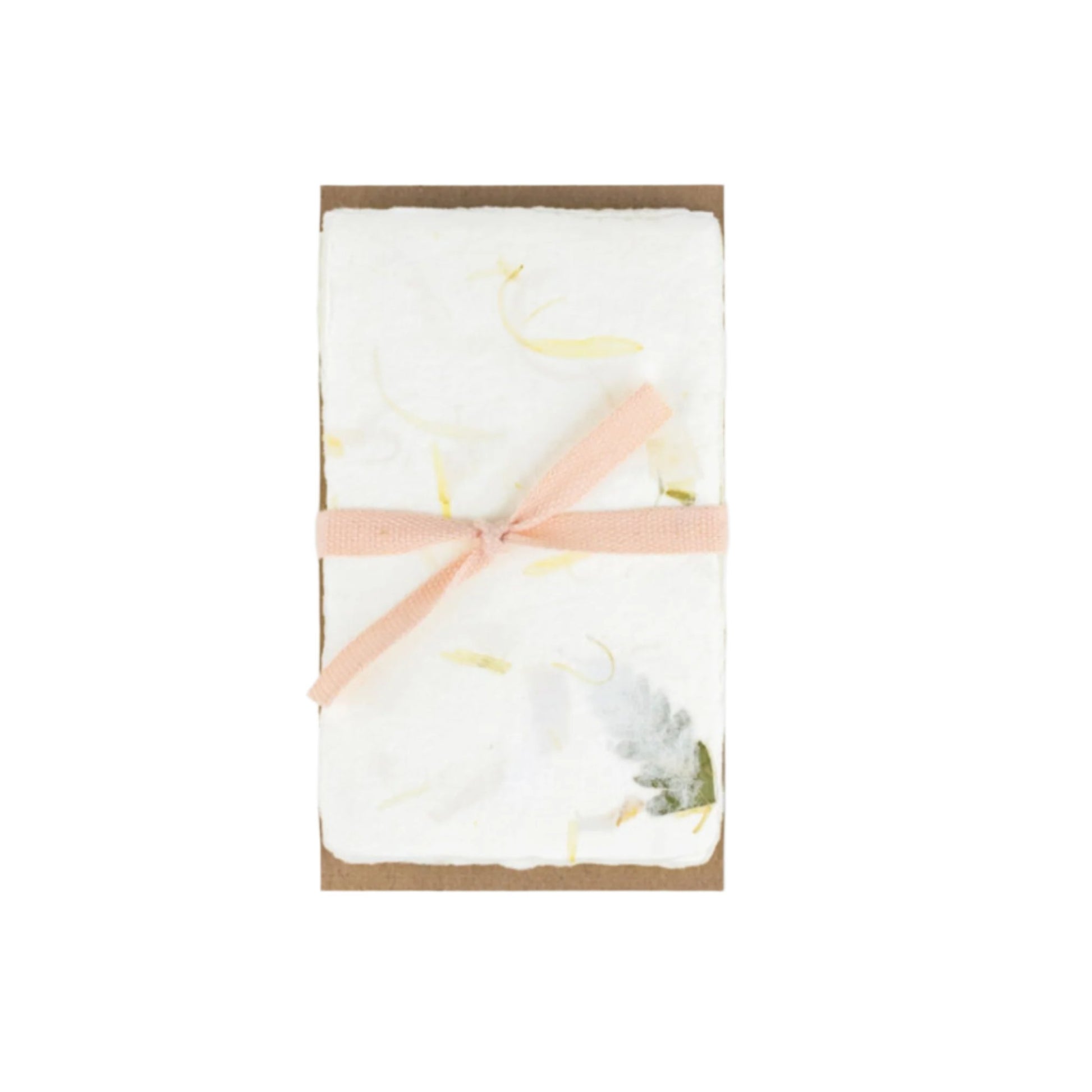 Handmade Paper Placecards - Set of 10 / Floral
