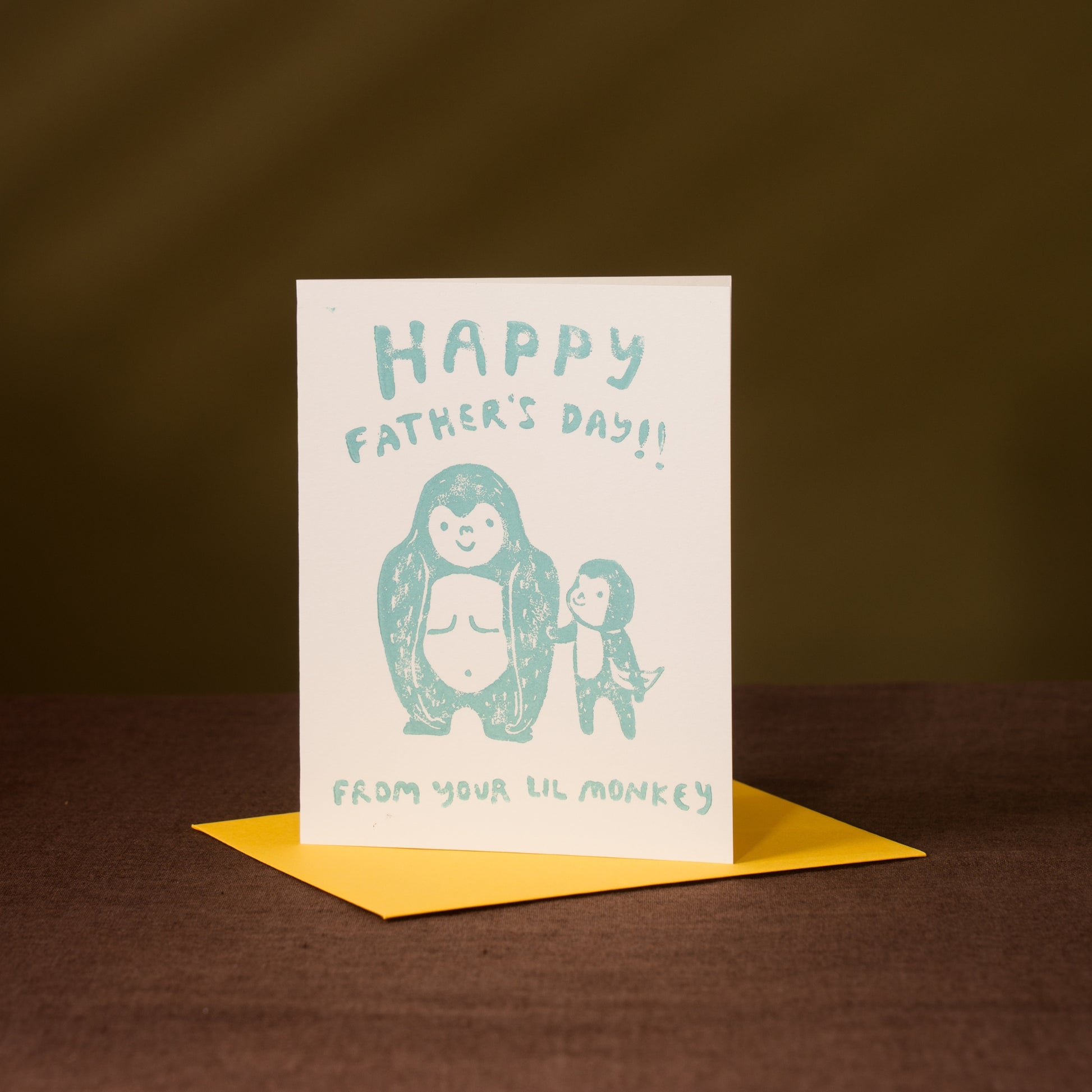 Your Little Monkey Card