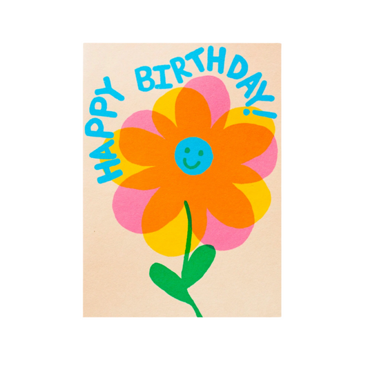 Birthday Flower Card