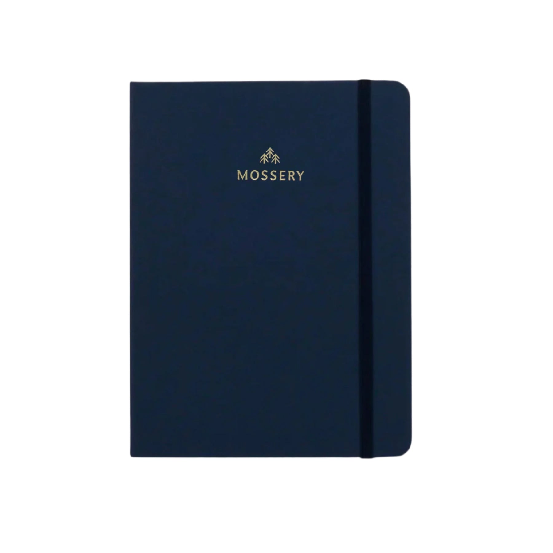 Refillable Ruled Notebook - Plain Navy