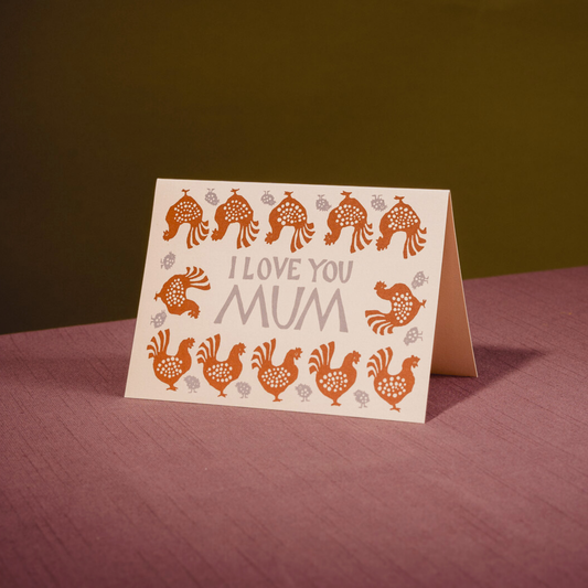 Hen and Chick Card