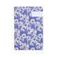 Illustrated blue notebook with dogs