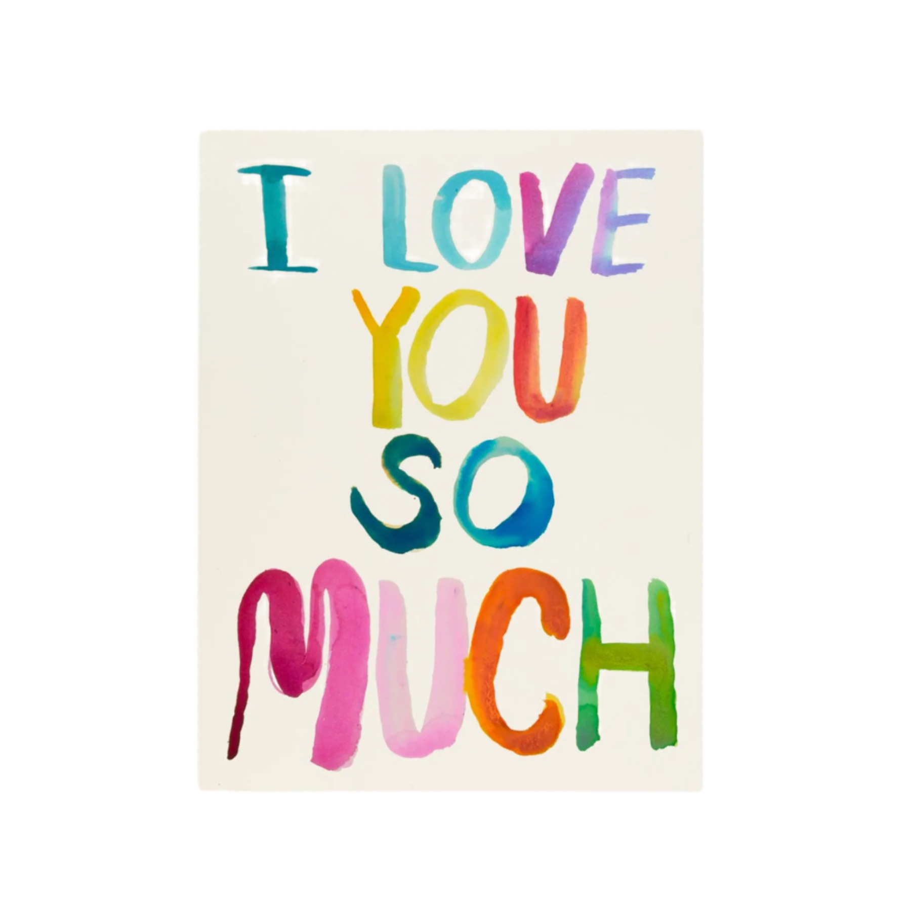 I Love You So Much Card