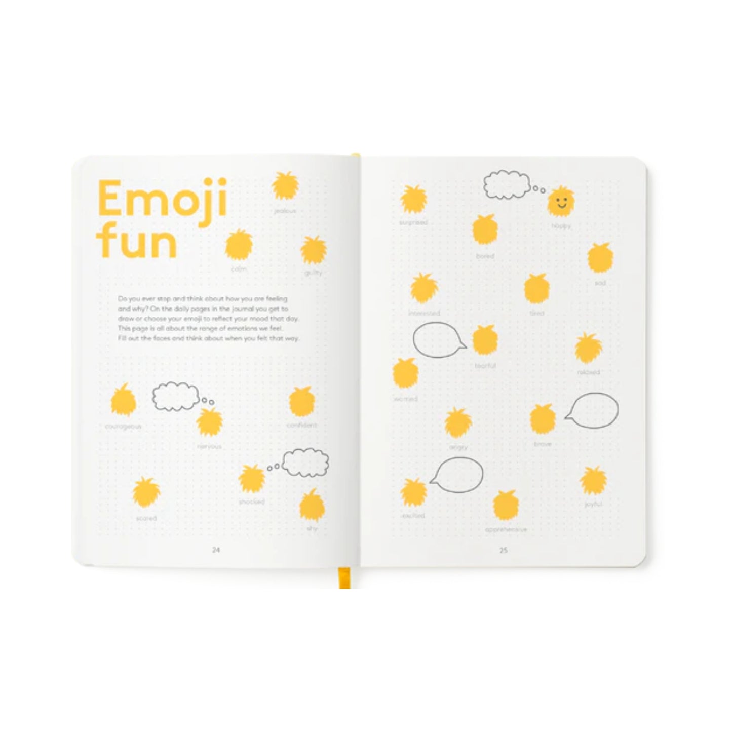 HappySelf Junior Journal - Yellow
