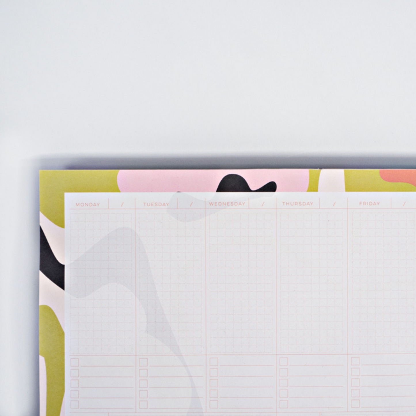 Juno Weekly Desk Planner Pad