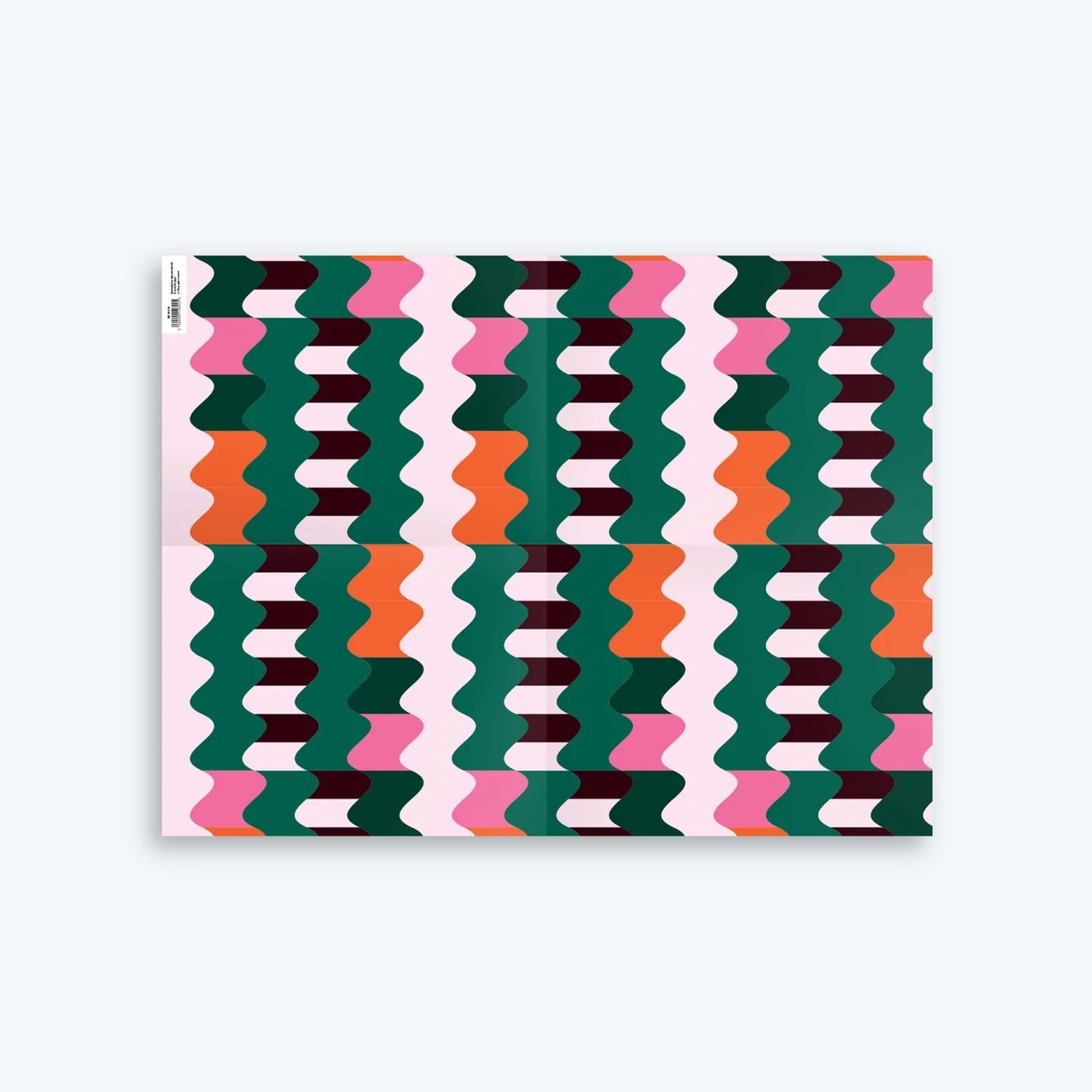 Gift Wrap Sheet - Kinetic Print