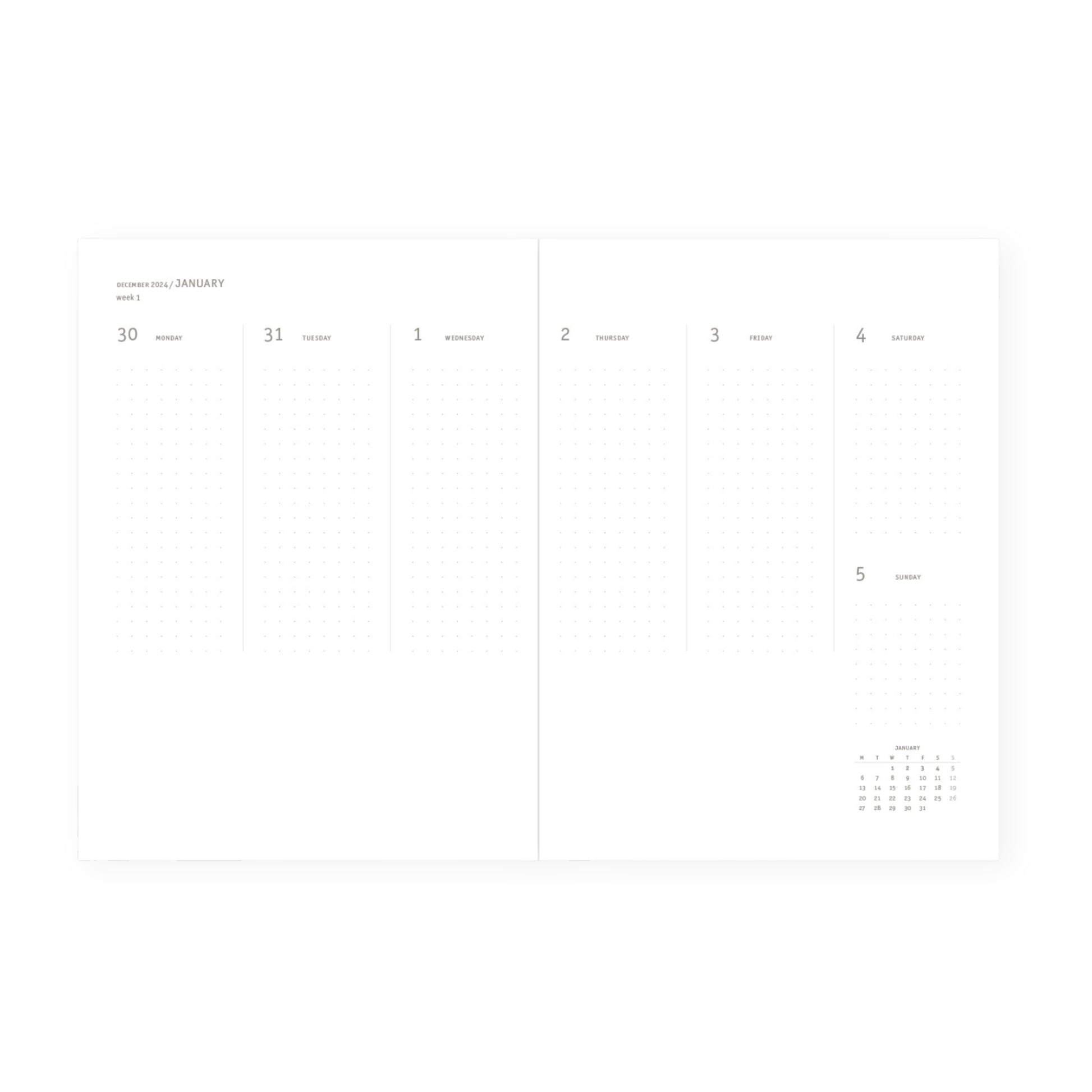 2025 Klasyk Weekly Diary - Earth