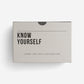 know yourself