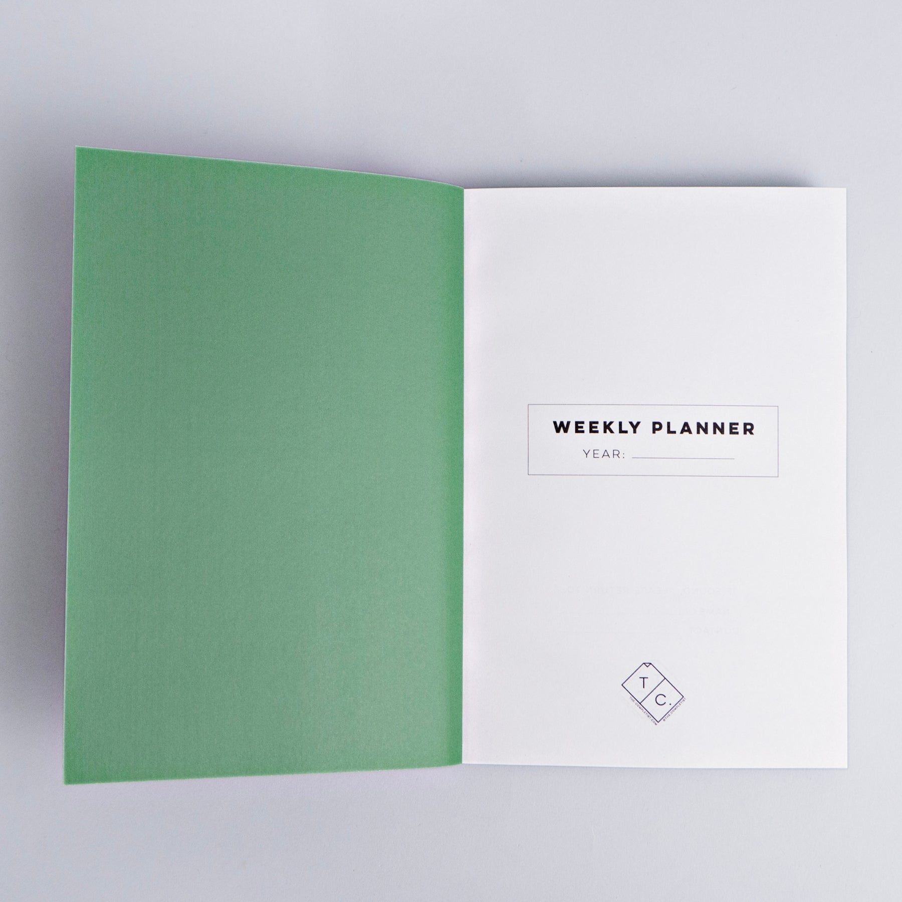Weekly Undated Planner A5 - Laurel No. 1