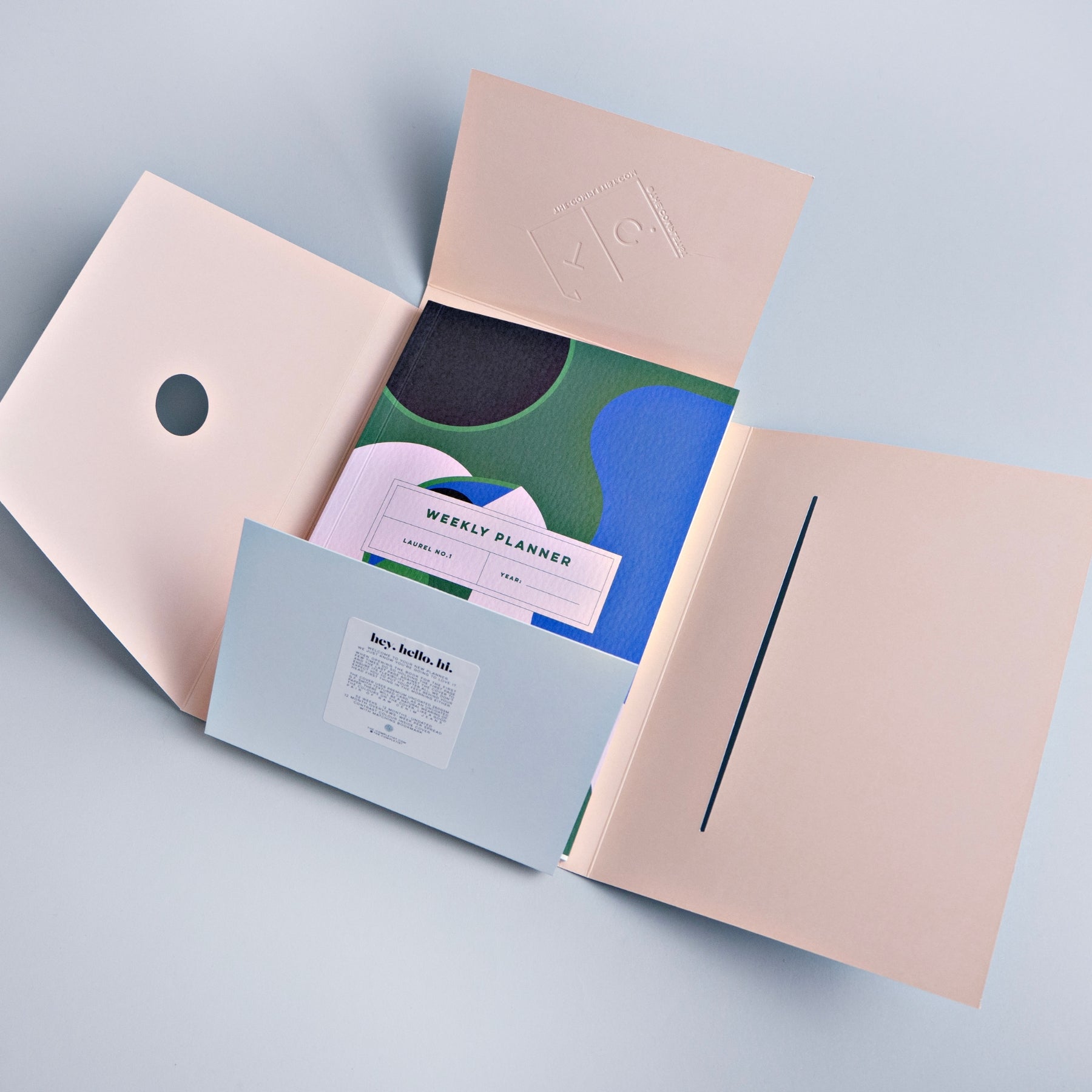 Weekly Undated Planner A5 - Laurel No. 1