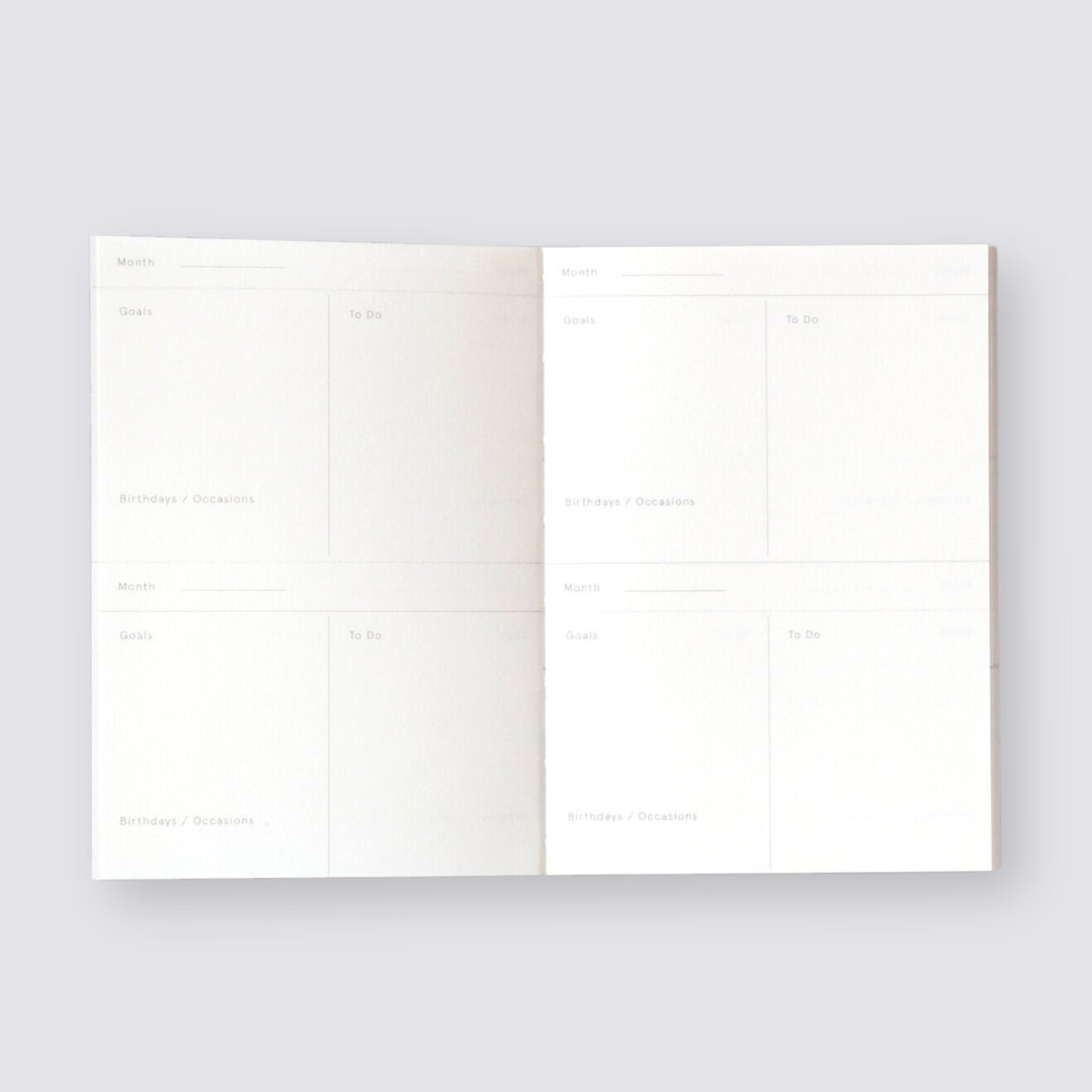 Layflat Weekly Pocket Planner Enid