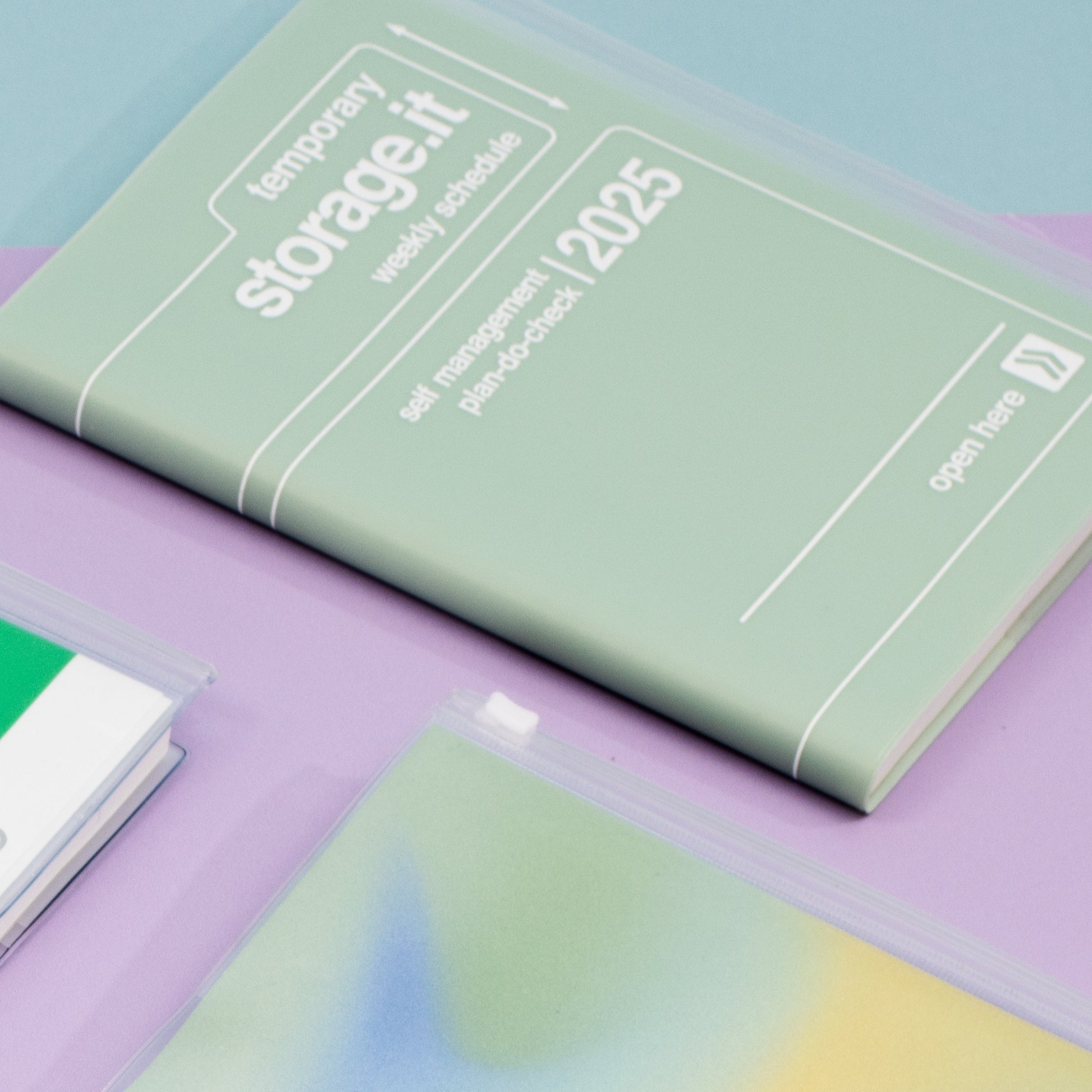 2024-2025 Storage.It Weekly A5 Diary - Mint