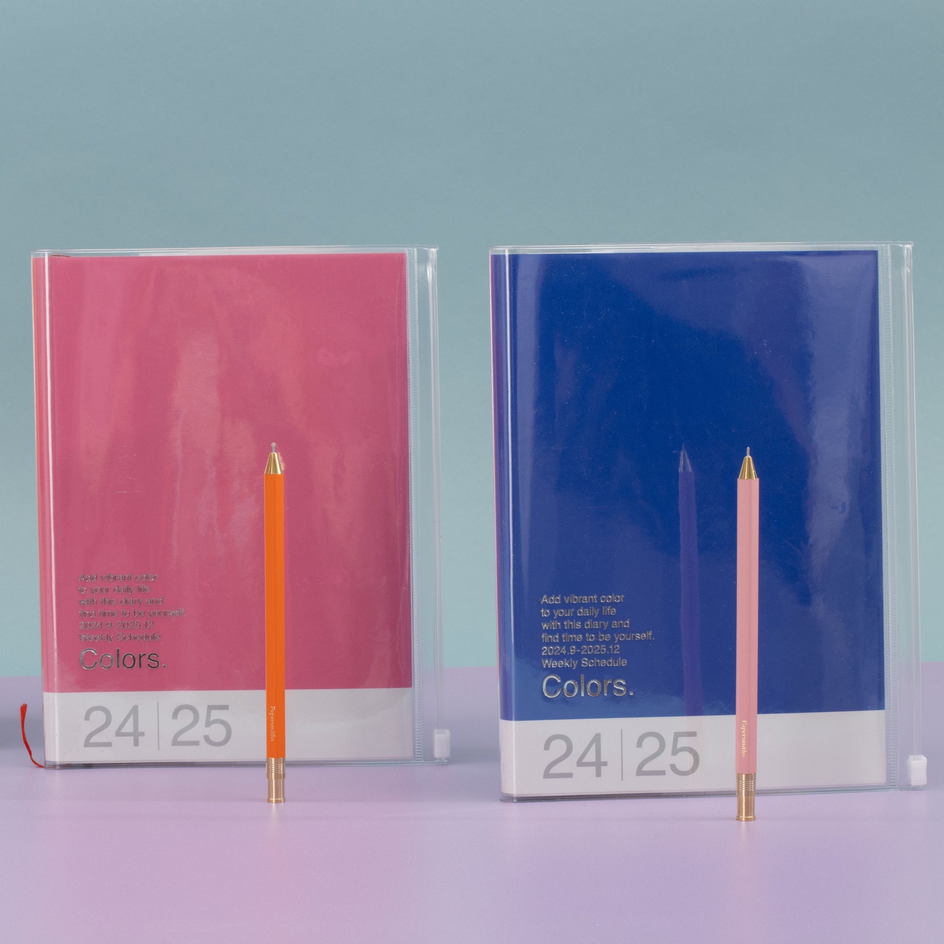 2024-2025 Colors Weekly A5 Diary - Pink